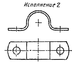 Скоба одноместная 2 -